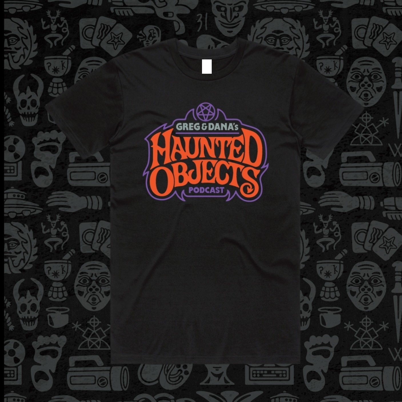 Haunted Objects Podcast Logo Tee